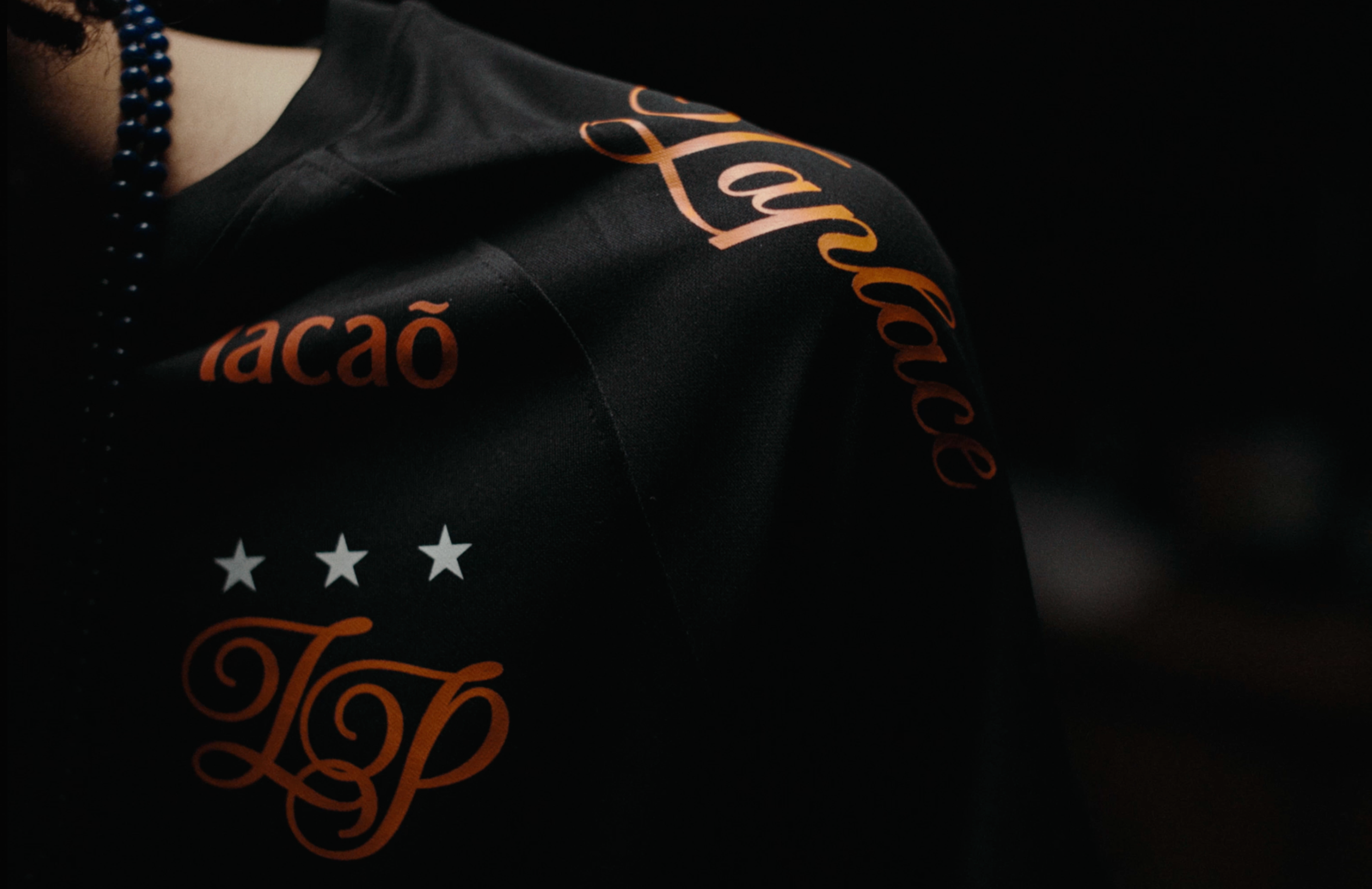 LAPLACE SELECAÕ JERSEY BLACK / ORANGE