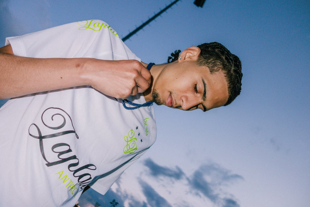 LAPLACE SELECAÕ JERSEY WHITE / LIME GREEN