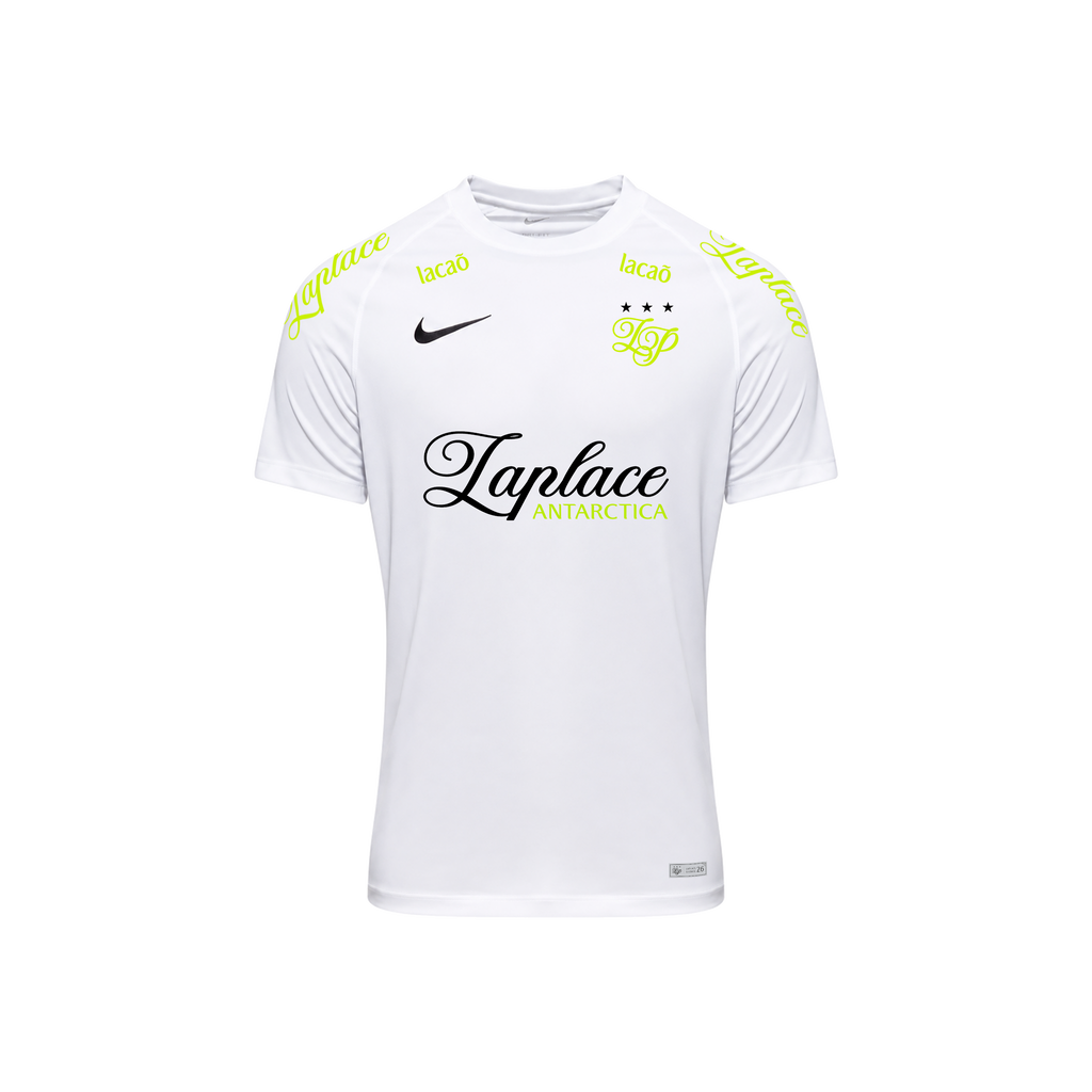LAPLACE SELECAÕ JERSEY WHITE / LIME GREEN